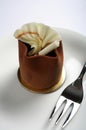 Petit four chocolate cake