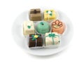 Petit fours Royalty Free Stock Photo