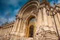 Petit Palais in a cloudy winter day just before spring Royalty Free Stock Photo