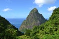 Petit Piton Royalty Free Stock Photo