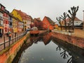 Petite Venise, Colmar, France. Royalty Free Stock Photo