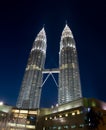 Petonas Towers at night