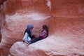 Petra, Archaeological Park, Jordan, Middle East Royalty Free Stock Photo