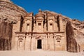 Petra, the Monastery, known as Ad Deir or El Deir, Petra Archaeological Park, Jordan, Middle East, desert, landscape Royalty Free Stock Photo