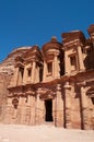 Petra, the Monastery, known as Ad Deir or El Deir, Petra Archaeological Park, Jordan, Middle East, desert, landscape Royalty Free Stock Photo