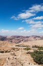 Petra, Petra Archaeological Park, Jordan, Middle East, mountain, desert, landscape, climate change Royalty Free Stock Photo