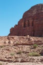 Petra, Petra Archaeological Park, Jordan, Middle East, mountain, desert, landscape, climate change Royalty Free Stock Photo