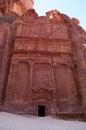 Petra, canyon, tomb, Petra Archaeological Park, Jordan, Middle East, mountain, desert, landscape, climate change Royalty Free Stock Photo