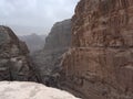 Petra canyon ancient monument Jordan