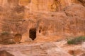 Petra Cave Royalty Free Stock Photo