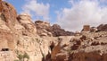 Architecture and historical landmarks, the ancient city of Petra, Jordan