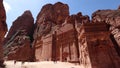 Architecture and historical landmarks, the ancient city of Petra, Jordan