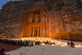 Petra, Jordan, December 24th 2015, The Treasury, Petra By Night