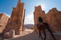 Petra in Jordan Royalty Free Stock Photo