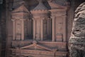 The archeological site of petra in Jordan