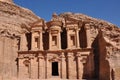 Petra-Jordan,the monastery Royalty Free Stock Photo