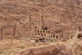 Petra, Jordan - 2019-04-21 - The Monestary Is Where Kings Were Buries and Waits Those Willing To Walk This Far Royalty Free Stock Photo