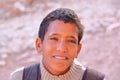 PETRA, JORDAN - NOVEMBER 17, 2010: Portrait of a young bedouin boy