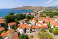 Petra on Lesbos island, Greece Royalty Free Stock Photo