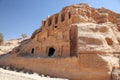 Petra Nabataeans capital city (Al Khazneh), Jordan Royalty Free Stock Photo