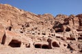 Petra Nabataeans capital city ( Al Khazneh ), Jordan Royalty Free Stock Photo