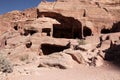 Petra Nabataeans capital city ( Al Khazneh ), Jordan Royalty Free Stock Photo