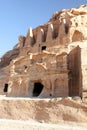 Petra Nabataeans capital city ( Al Khazneh ), Jordan Royalty Free Stock Photo