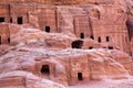 Petra Nabataeans capital city ( Al Khazneh ), Jordan Royalty Free Stock Photo