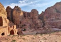 Petra - Panorama dal sentiero Al-Khubtha