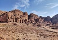 Petra - Panorama delle Tombe Reali dal sentiero