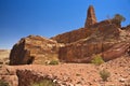 Petra's High Place of Sacrifice Royalty Free Stock Photo