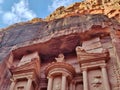 Petra - Scorcio di El Khasneh Royalty Free Stock Photo