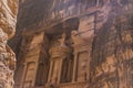 Petra town in Jordan