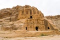 Obelisk Tomb, ancient city of Petra, Jordan Royalty Free Stock Photo