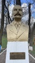 Petre Carp monument - Downtown Tibanesti - Iasi - Moldova - Romania