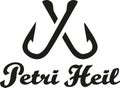 Petri heil - goodfishing german Royalty Free Stock Photo