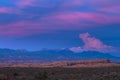 Petrified Dunes view of La Sal Mountains Royalty Free Stock Photo