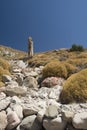 Petrified forest of Lesvos in Greece