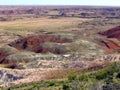 Petrified Forest National Park landscape, Arizona, USA Royalty Free Stock Photo