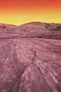 Petrified Sand Dunes Royalty Free Stock Photo