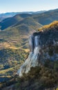 Petrified waterfalls, Hierve El Agua, Oaxaca, Mexico Royalty Free Stock Photo