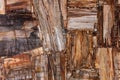 Petrified wood texture. Semi precious pattern. Exclusive luxury gemstone background. Material for unique interior Royalty Free Stock Photo