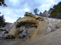 Petrifying fountain in the French Alps