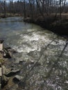 Petrifying spring River in Kenosha Wisconsin