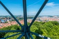 The Petrin Lookout Tower in Prague, Czech Republic