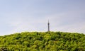 Petrin tower in Prague Royalty Free Stock Photo