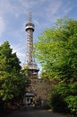 Petrin tower in Prague