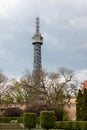 Petrin Tower . Prague Czech Republic