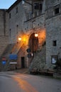 Petriolo medieval village in Marche Region, central Italy