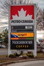 Petro Canada Signage